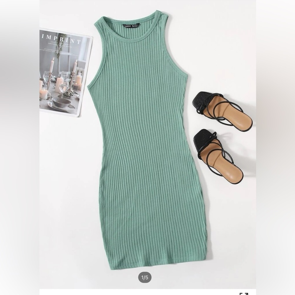 SHEIN bodycon dress, size medium